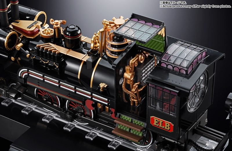BACK TO THE FUTURE PartIII「超合金 TIME TRAIN」のフィギュア画像