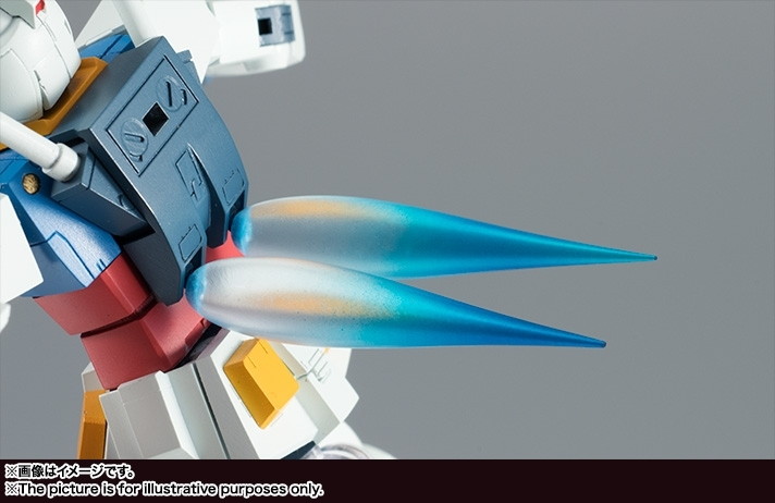 機動戦士ガンダム「ROBOT魂 ＜SIDE MS＞ RX-78-2 ガンダム ver. A.N.I.M.E.」のフィギュア画像