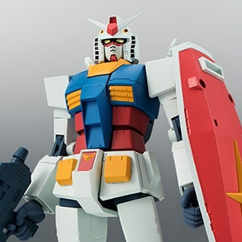 機動戦士ガンダム「ROBOT魂 ＜SIDE MS＞ RX-78-2 ガンダム ver. A.N.I.M.E.」のフィギュア
