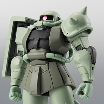 機動戦士ガンダム「ROBOT魂 ＜SIDE MS＞ MS-06 量産型ザク ver. A.N.I.M.E.」のフィギュア