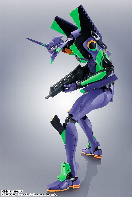 シン・エヴァンゲリオン劇場版:‖「ROBOT魂 ＜SIDE EVA＞ エヴァンゲリオン初号機+カシウスの槍（リニューアルカラーエディション）」のフィギュア画像