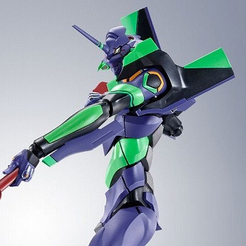 シン・エヴァンゲリオン劇場版:‖「ROBOT魂 ＜SIDE EVA＞ エヴァンゲリオン初号機+カシウスの槍（リニューアルカラーエディション）」のフィギュア