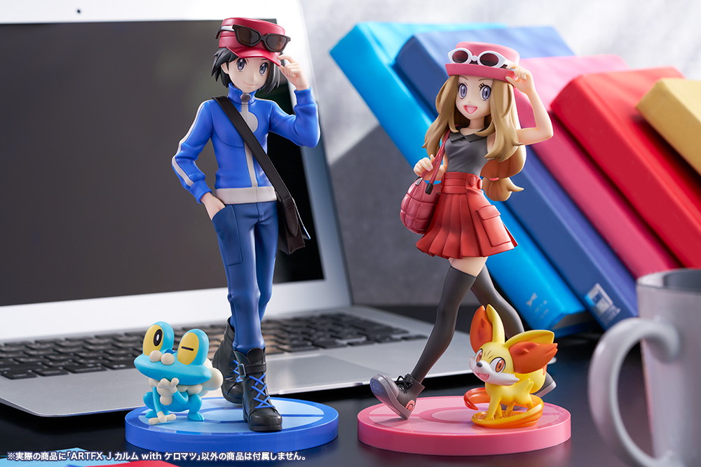 ポケットモンスター X・Y「ARTFX J カルム with ケロマツ」のフィギュア画像
