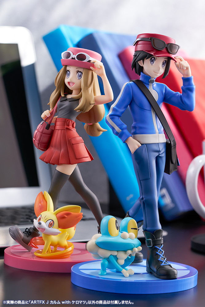 ポケットモンスター X・Y「ARTFX J カルム with ケロマツ」のフィギュア画像