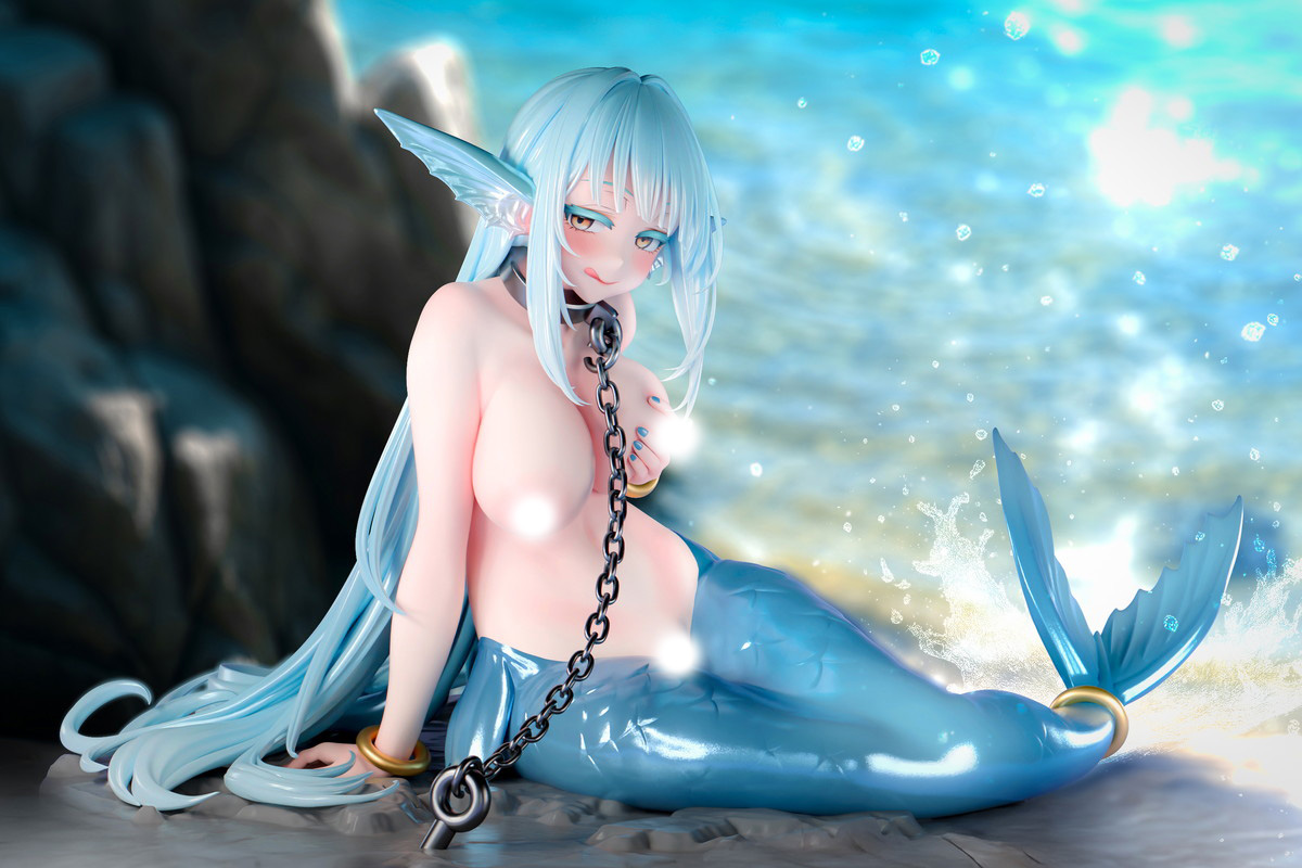 インサイトオリジナル「肉感少女 異世界マーメイド メルナ」のフィギュア画像