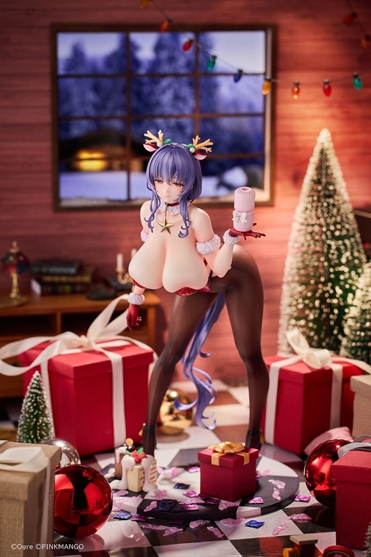 サキュバスホームステイ「咲舞紫織 クリスマスコスチューム 特別 Ver.」のフィギュア画像