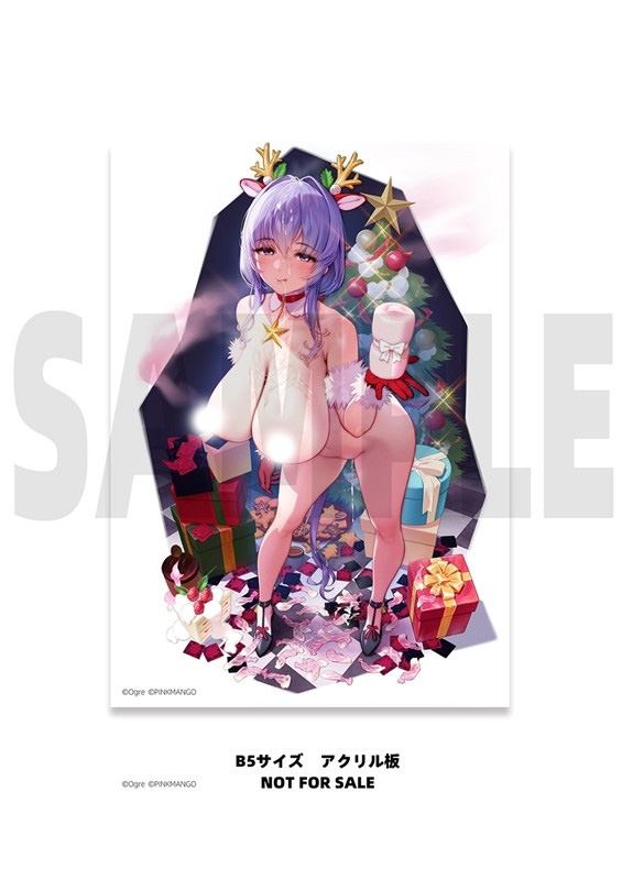 サキュバスホームステイ「咲舞紫織 クリスマスコスチューム 特別 Ver. 特典付き限定版」のフィギュア画像