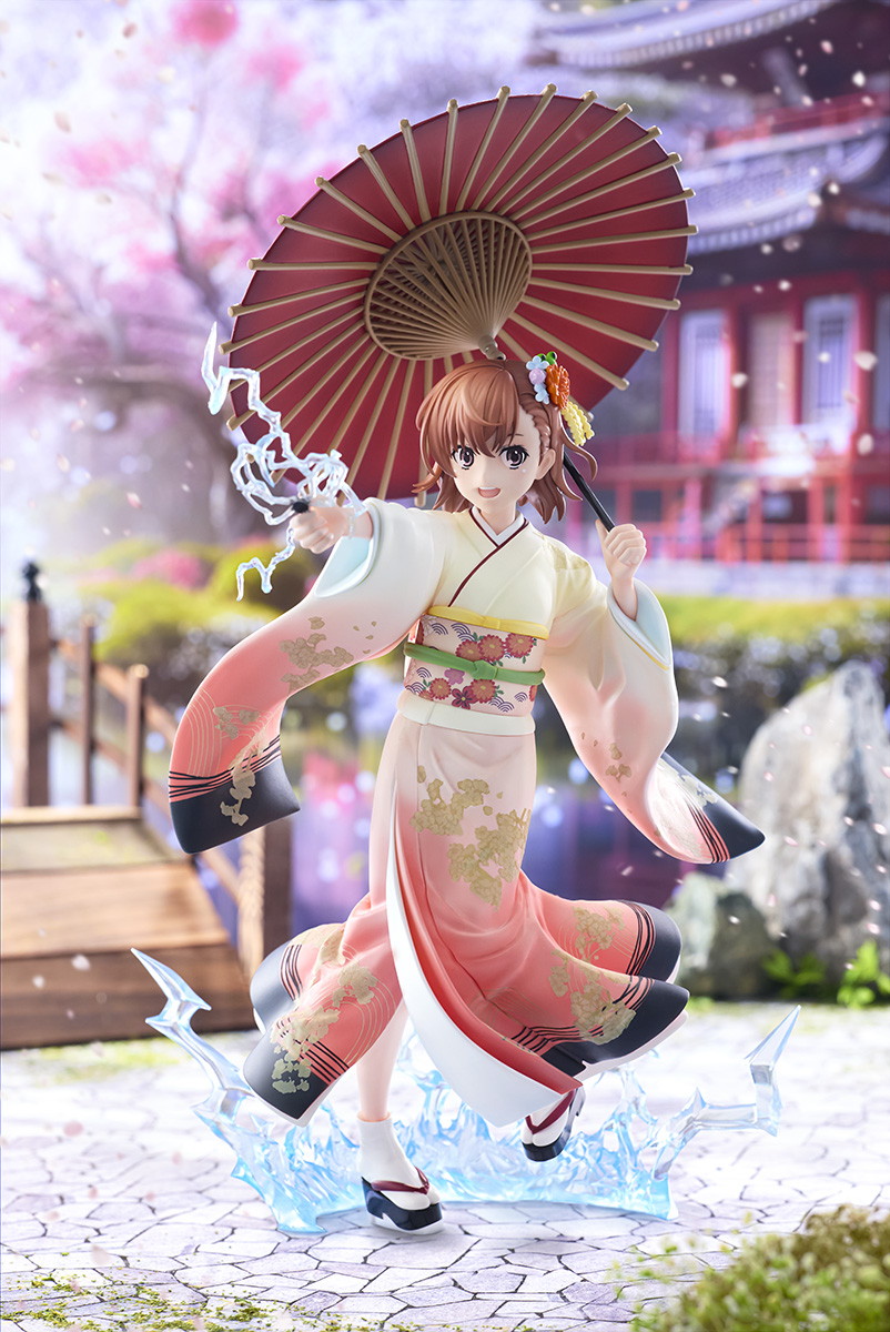 とある科学の超電磁砲T「御坂美琴 振袖ver.」のフィギュア画像
