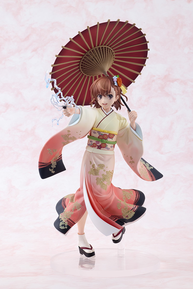 とある科学の超電磁砲T「御坂美琴 振袖ver.」のフィギュア画像