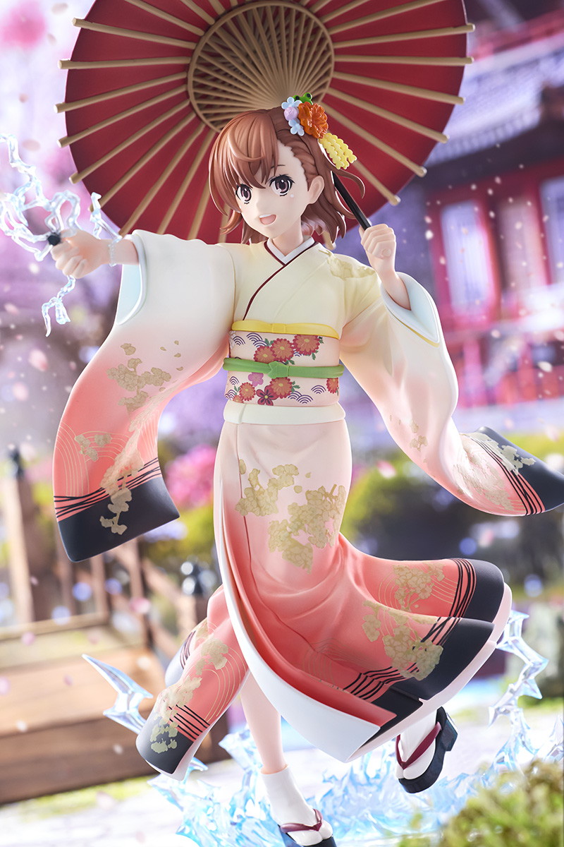 とある科学の超電磁砲T「御坂美琴 振袖ver.」のフィギュア画像