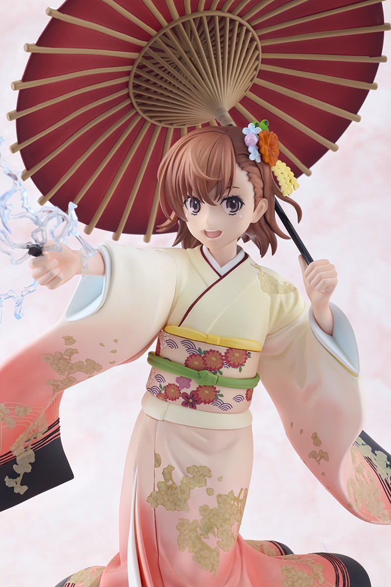 とある科学の超電磁砲T「御坂美琴 振袖ver.」のフィギュア画像