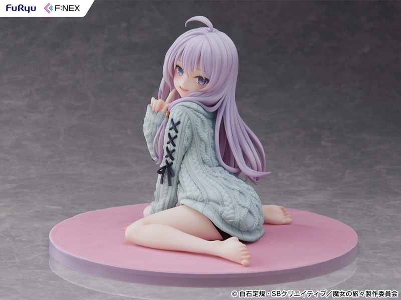 魔女の旅々「イレイナ ニットver. Repaint BLUE」のフィギュア画像
