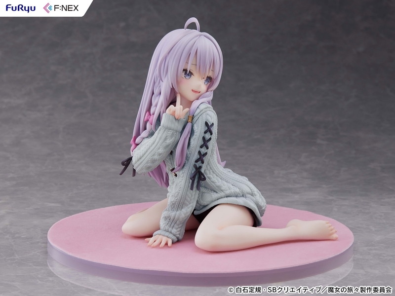 魔女の旅々「イレイナ ニットver. Repaint BLUE」のフィギュア画像