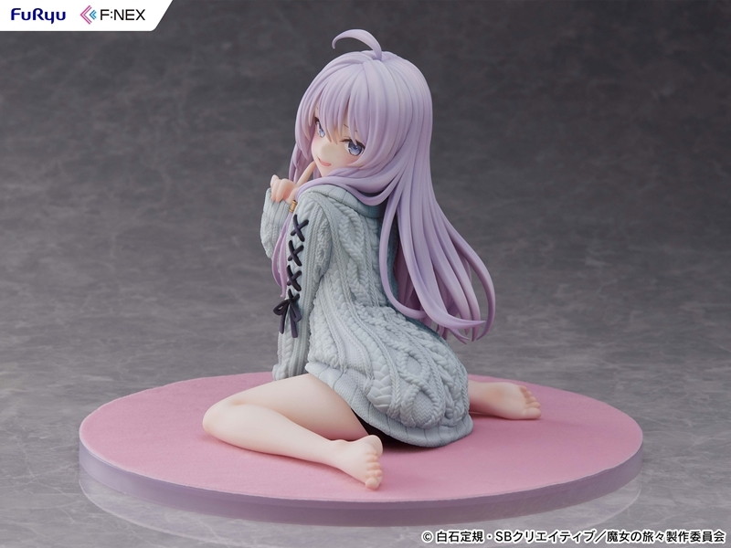 魔女の旅々「イレイナ ニットver. Repaint BLUE」のフィギュア画像