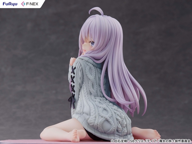 魔女の旅々「イレイナ ニットver. Repaint BLUE」のフィギュア画像