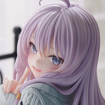 魔女の旅々「イレイナ ニットver. Repaint BLUE」のフィギュア