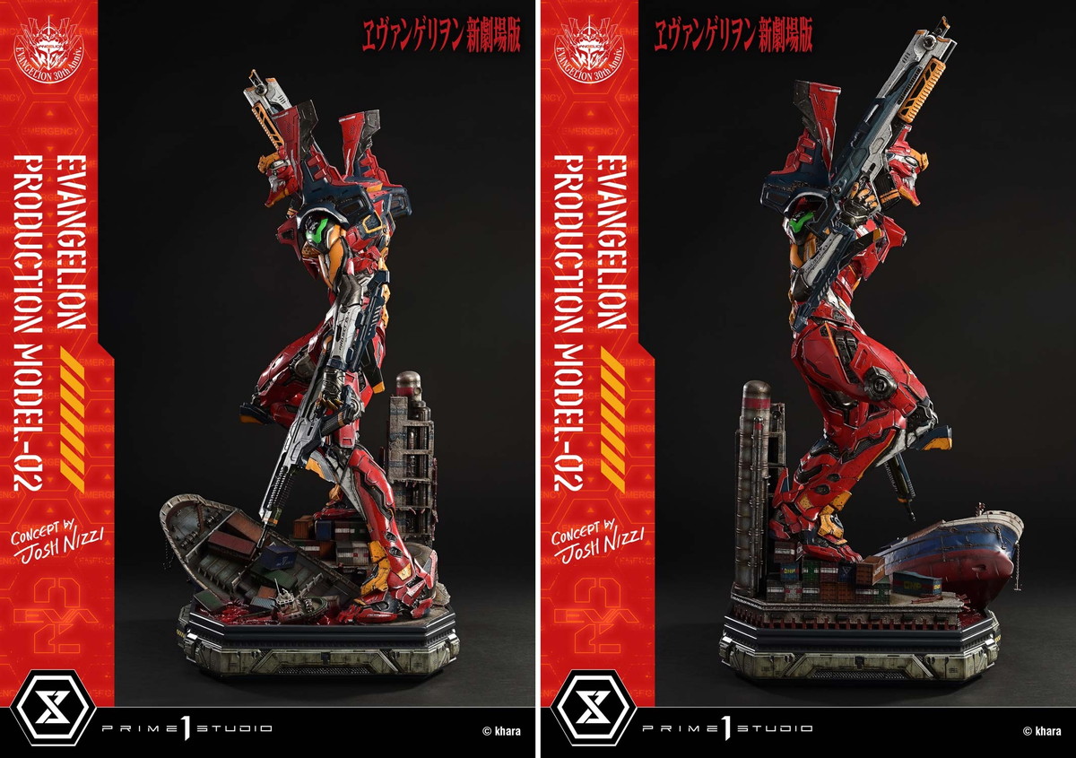ヱヴァンゲリヲン新劇場版「アルティメットジオラママスターライン 汎用ヒト型決戦兵器 人造人間 エヴァンゲリオン正規実用型 2号機 (Concept By Josh Nizzi)」のフィギュア画像