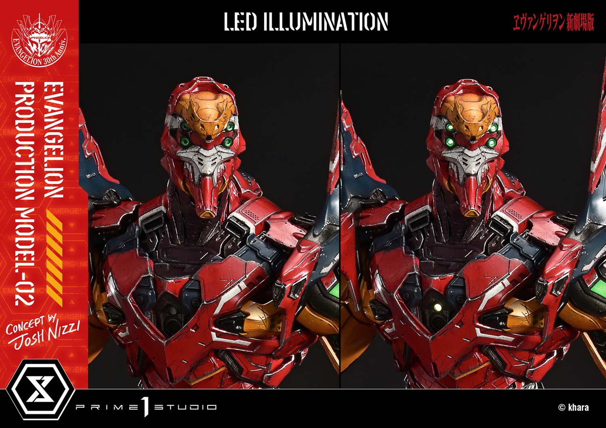 ヱヴァンゲリヲン新劇場版「アルティメットジオラママスターライン 汎用ヒト型決戦兵器 人造人間 エヴァンゲリオン正規実用型 2号機 (Concept By Josh Nizzi)」のフィギュア画像