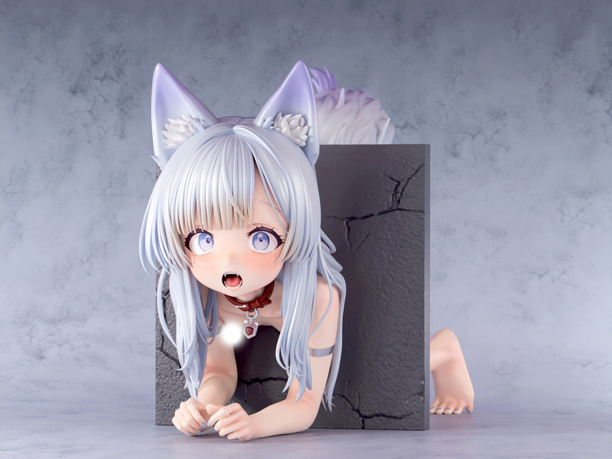 インサイトオリジナル「肉感少女 壁尻 ちび狐娘 こまち」のフィギュア画像