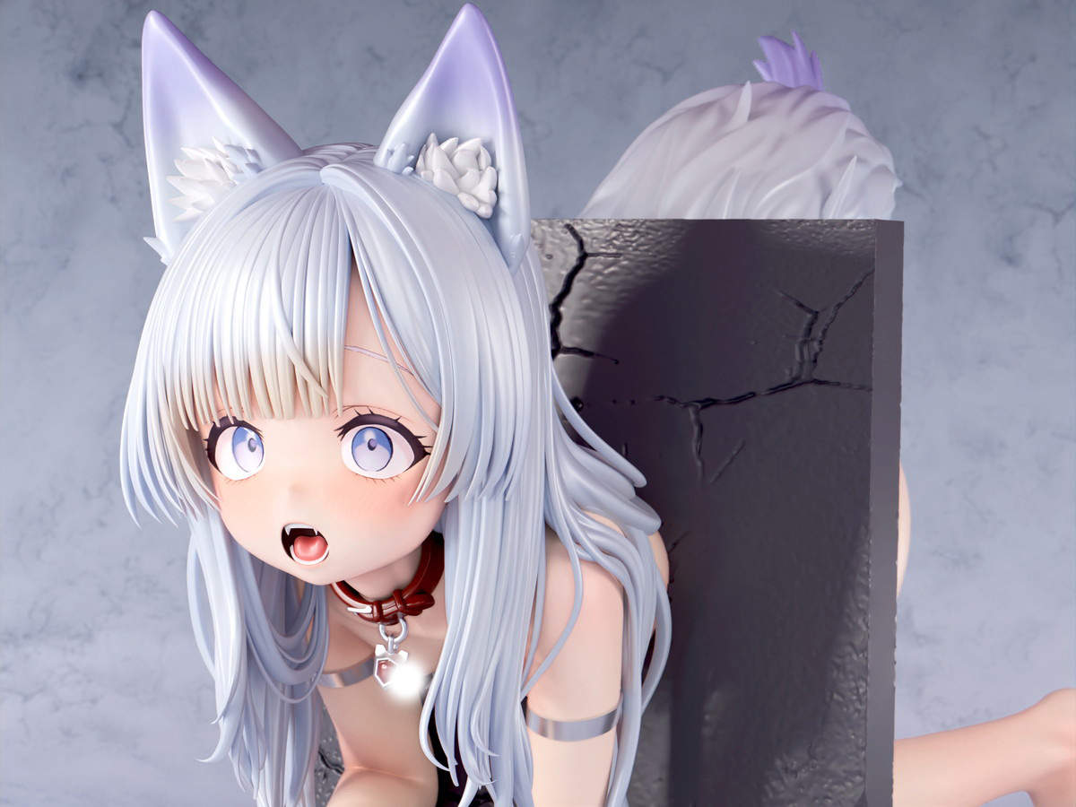 インサイトオリジナル「肉感少女 壁尻 ちび狐娘 こまち」のフィギュア画像