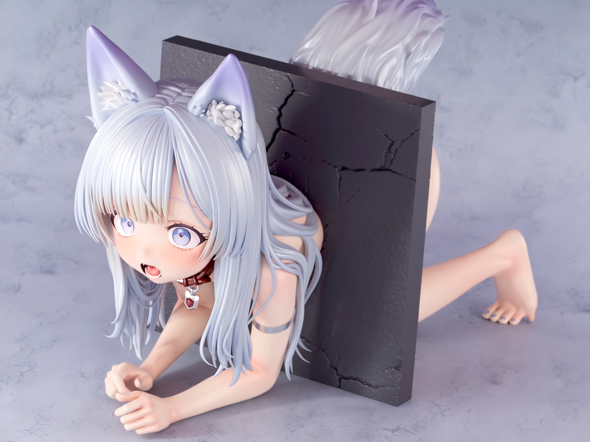 インサイトオリジナル「肉感少女 壁尻 ちび狐娘 こまち」のフィギュア画像