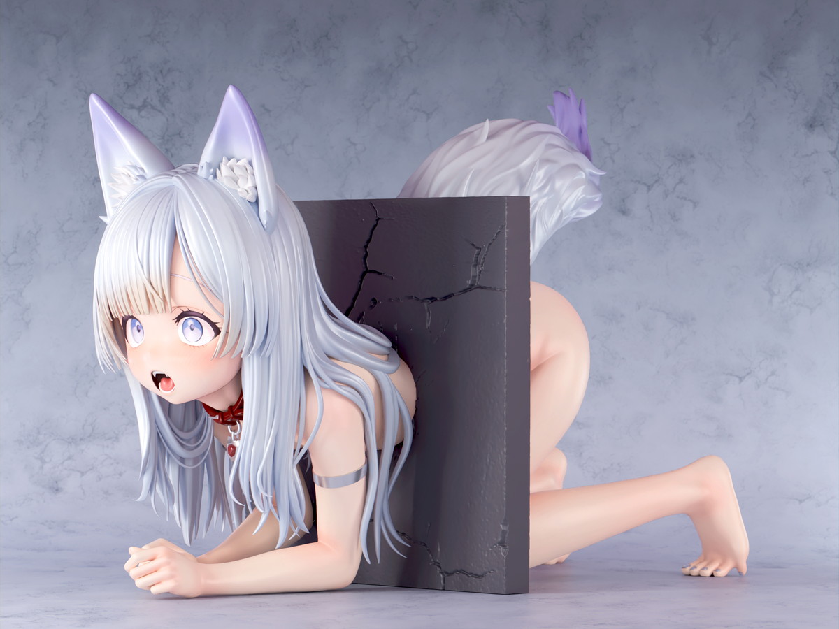 インサイトオリジナル「肉感少女 壁尻 ちび狐娘 こまち」のフィギュア画像
