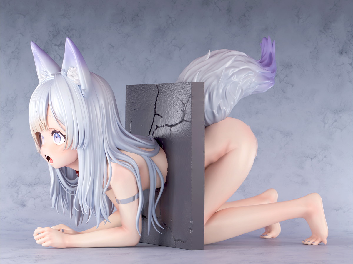 インサイトオリジナル「肉感少女 壁尻 ちび狐娘 こまち」のフィギュア画像