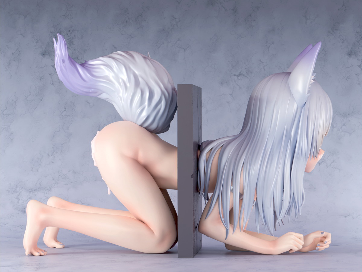 インサイトオリジナル「肉感少女 壁尻 ちび狐娘 こまち」のフィギュア画像