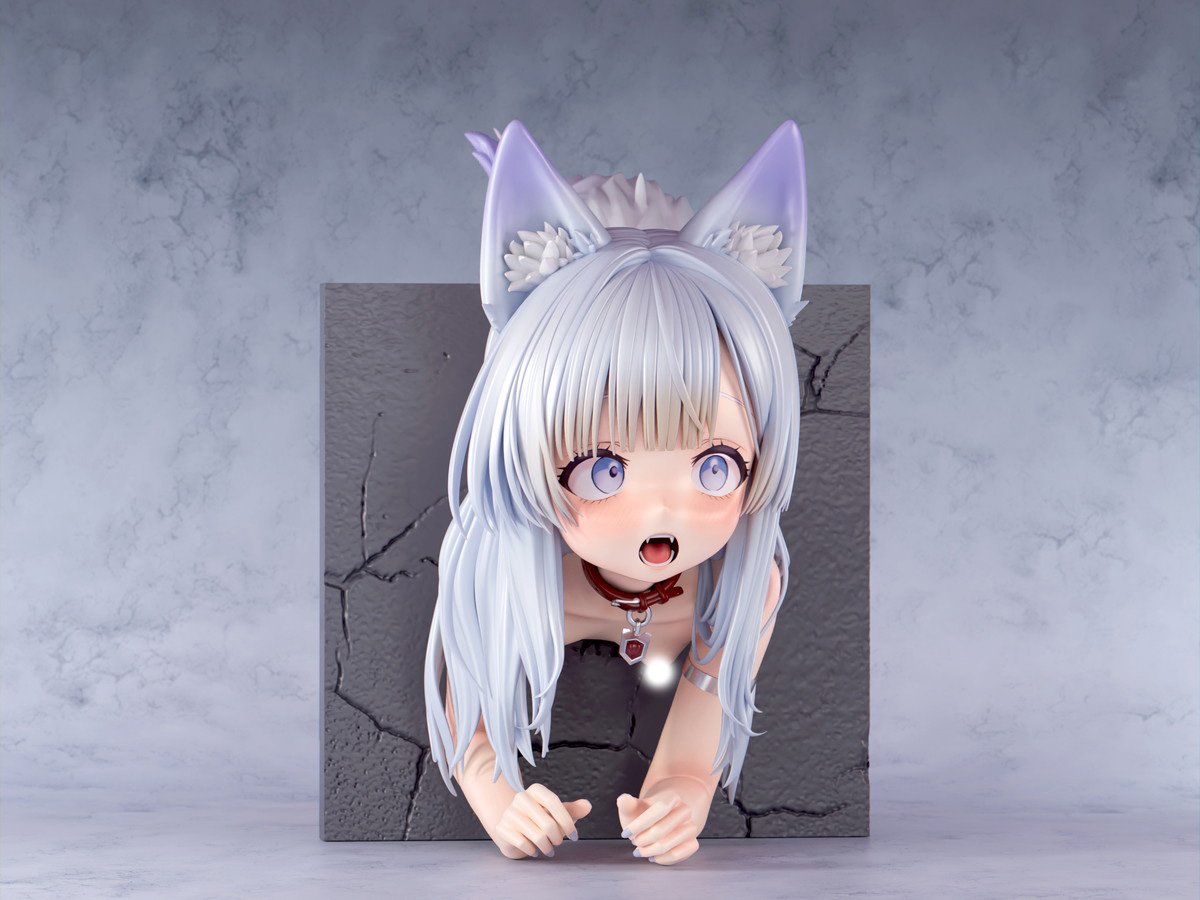 インサイトオリジナル「肉感少女 壁尻 ちび狐娘 こまち」のフィギュア画像