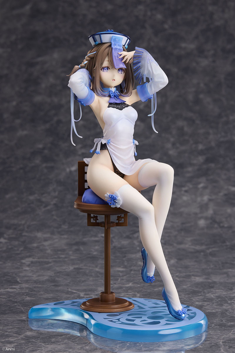 Anmiオリジナル「青のキョンシーちゃん」のフィギュア画像