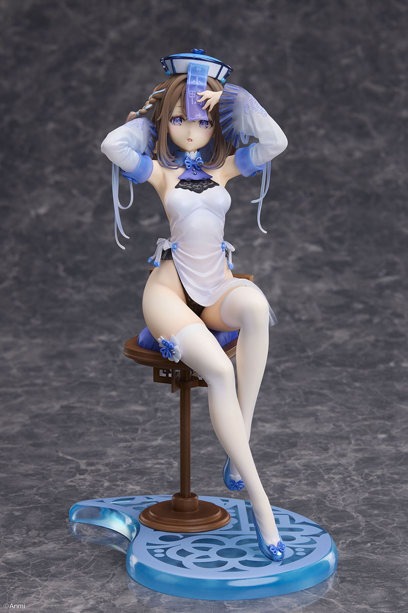 Anmiオリジナル「青のキョンシーちゃん」のフィギュア画像