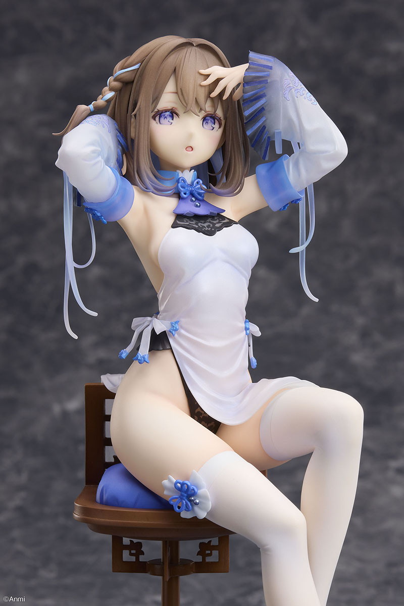 Anmiオリジナル「青のキョンシーちゃん」のフィギュア画像
