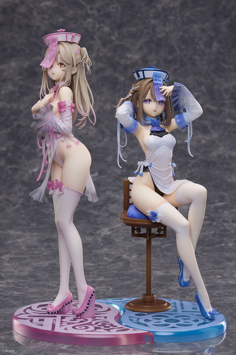 Anmiオリジナル「青のキョンシーちゃん」のフィギュア画像