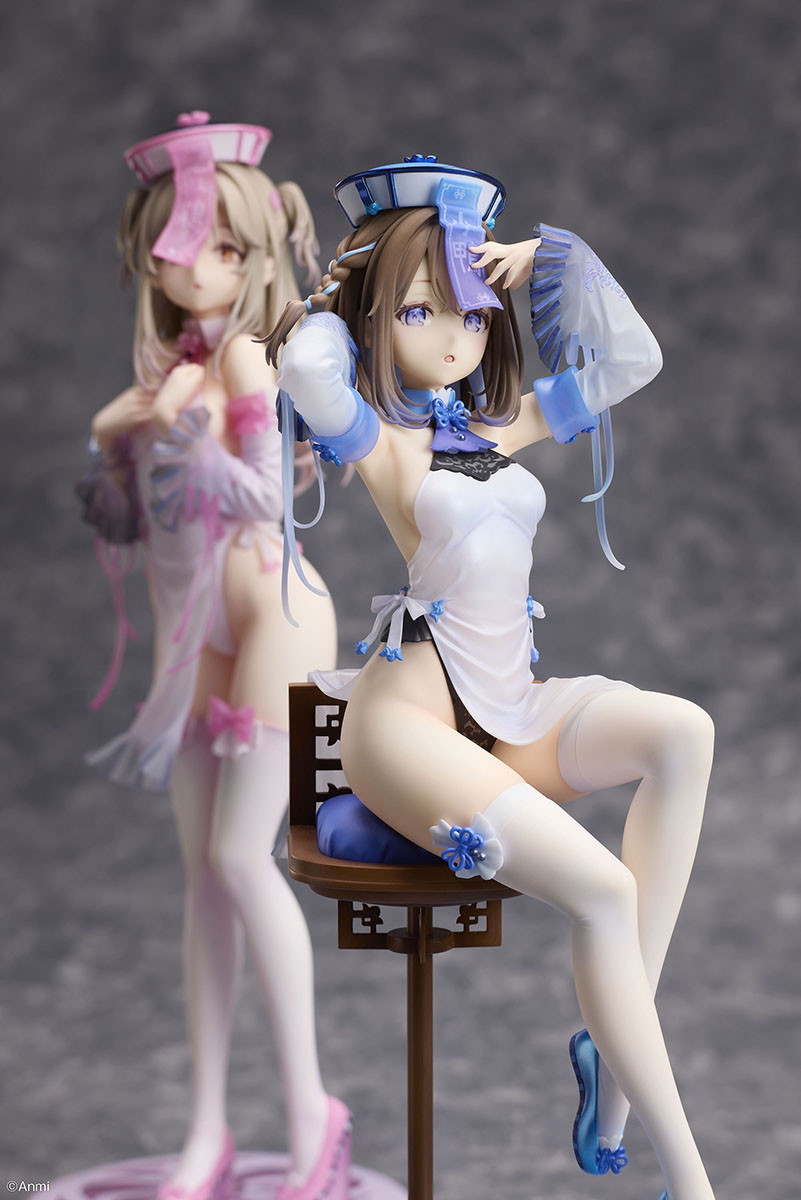 Anmiオリジナル「青のキョンシーちゃん」のフィギュア画像