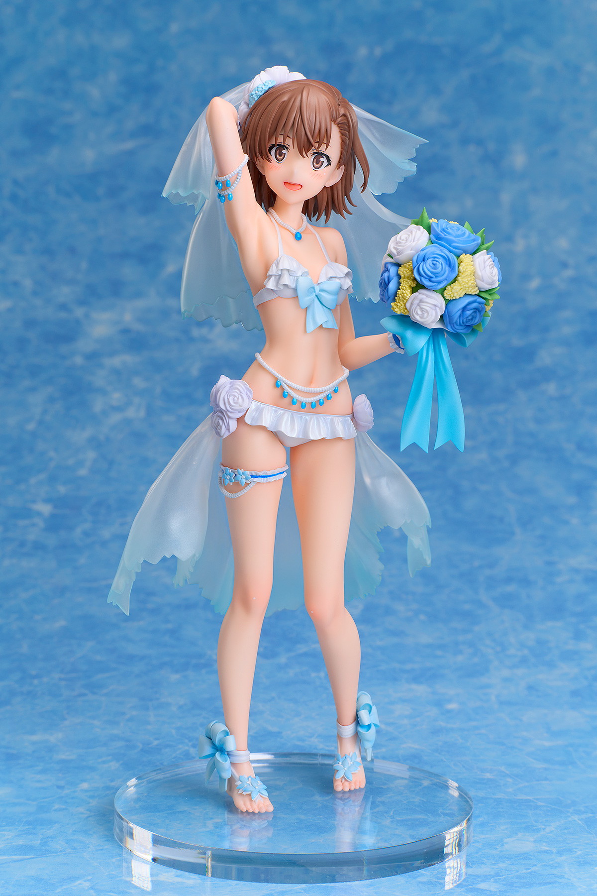 とある科学の超電磁砲T「御坂美琴 ウェディング水着Ver.」のフィギュア画像
