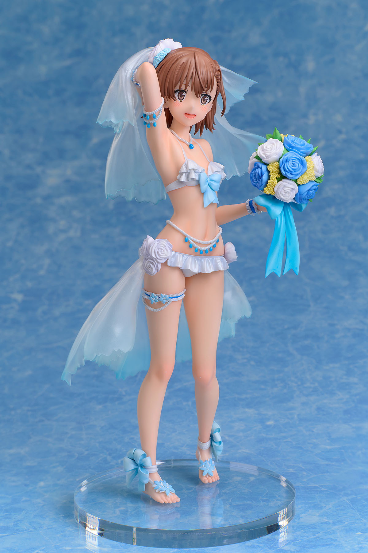 とある科学の超電磁砲T「御坂美琴 ウェディング水着Ver.」のフィギュア画像