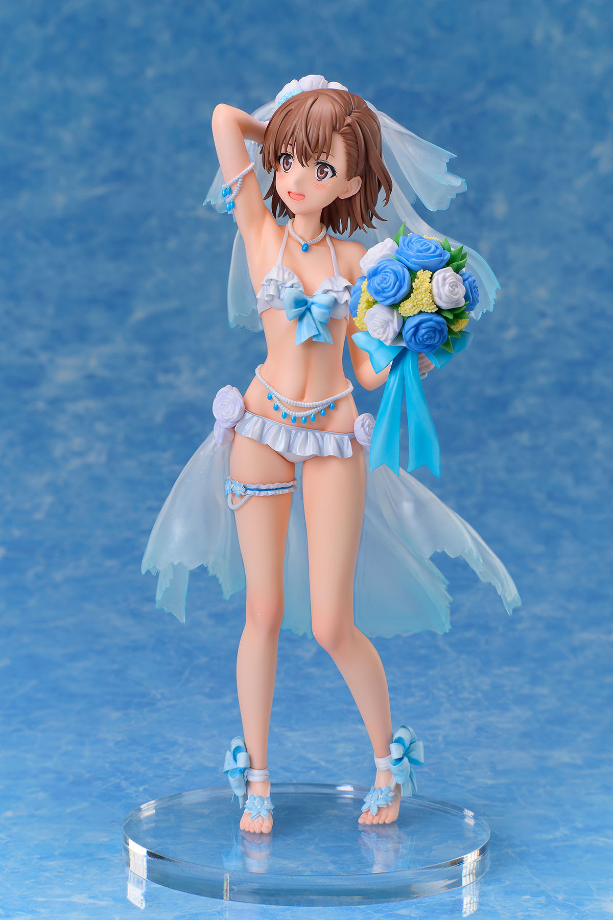 とある科学の超電磁砲T「御坂美琴 ウェディング水着Ver.」のフィギュア画像