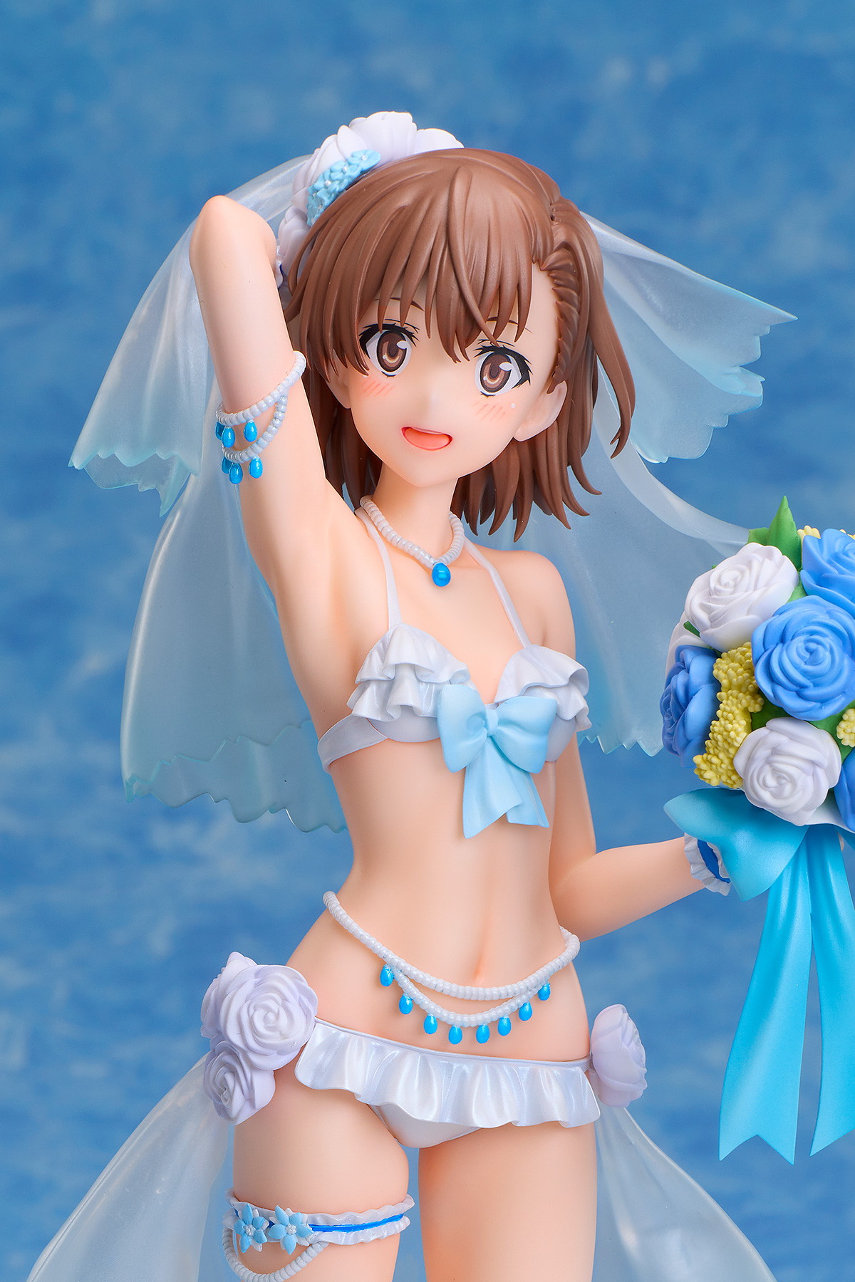 とある科学の超電磁砲T「御坂美琴 ウェディング水着Ver.」のフィギュア画像