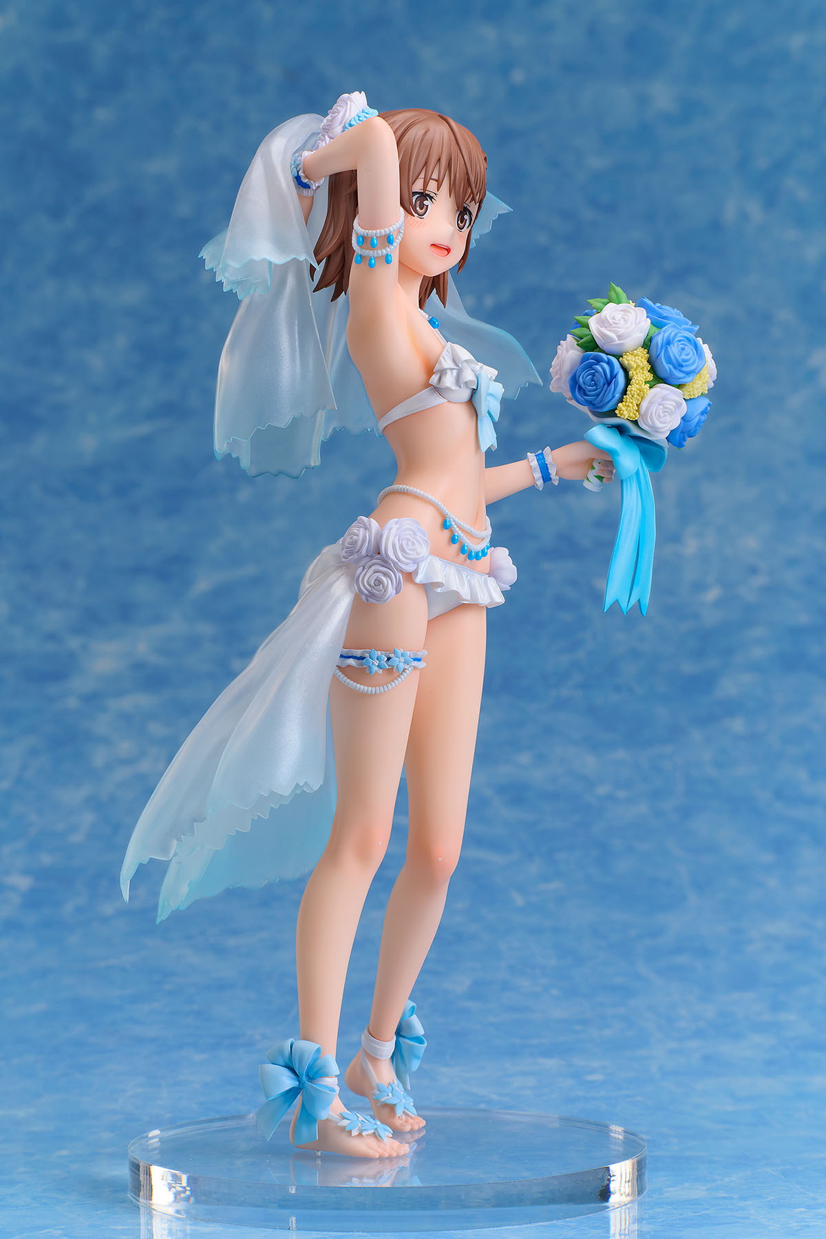 とある科学の超電磁砲T「御坂美琴 ウェディング水着Ver.」のフィギュア画像