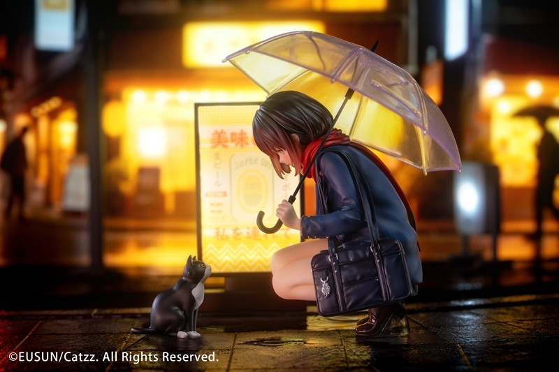 『「雨の日」--出会い Illustrated by Catzz』のフィギュア画像