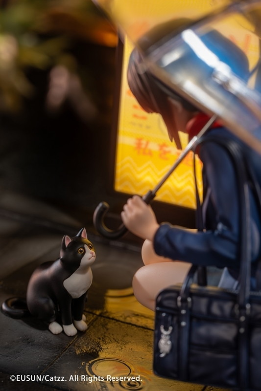 『「雨の日」--出会い Illustrated by Catzz』のフィギュア画像