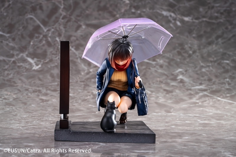 『「雨の日」--出会い Illustrated by Catzz』のフィギュア画像