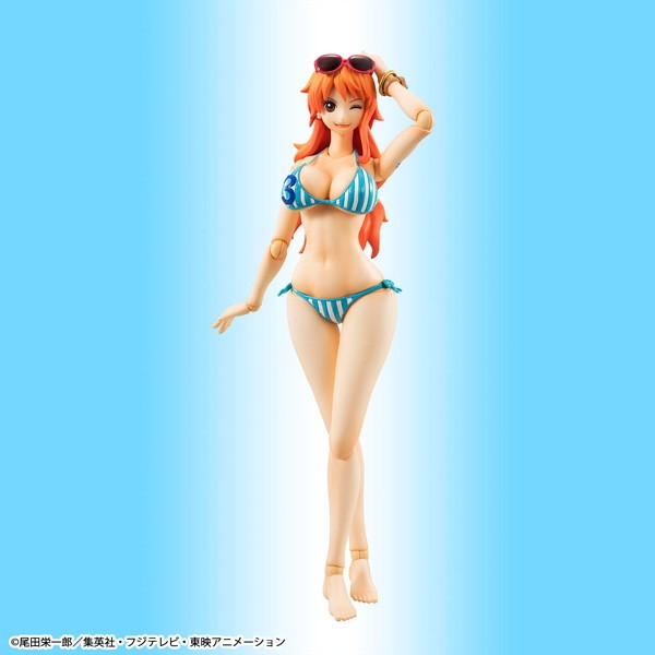 ONE PIECE「ヴァリアブルアクション Heroes ナミ(Summer Vacation)」のフィギュア画像