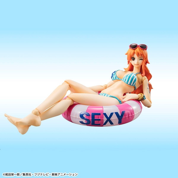 ONE PIECE「ヴァリアブルアクション Heroes ナミ(Summer Vacation)」のフィギュア画像