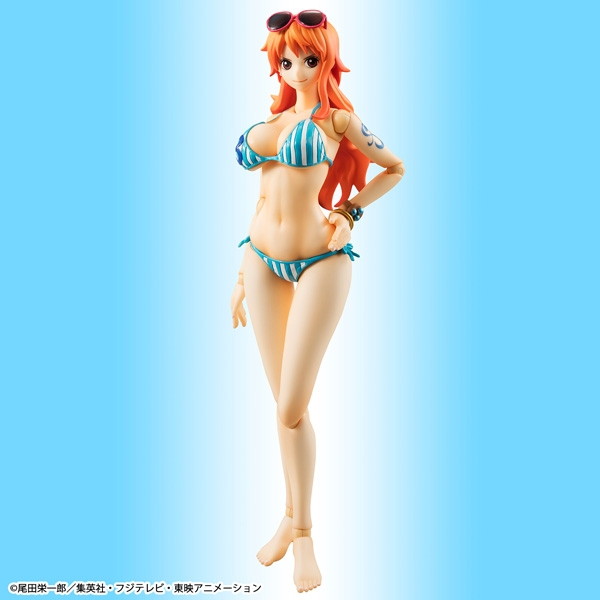 ONE PIECE「ヴァリアブルアクション Heroes ナミ(Summer Vacation)」のフィギュア画像