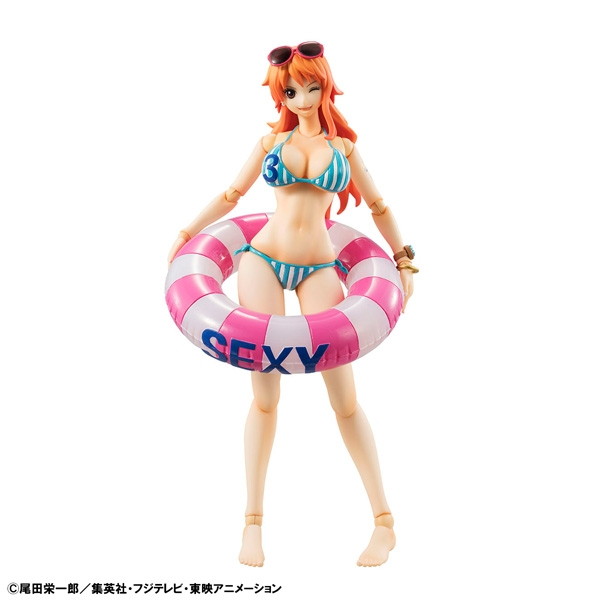 ONE PIECE「ヴァリアブルアクション Heroes ナミ(Summer Vacation)」のフィギュア画像