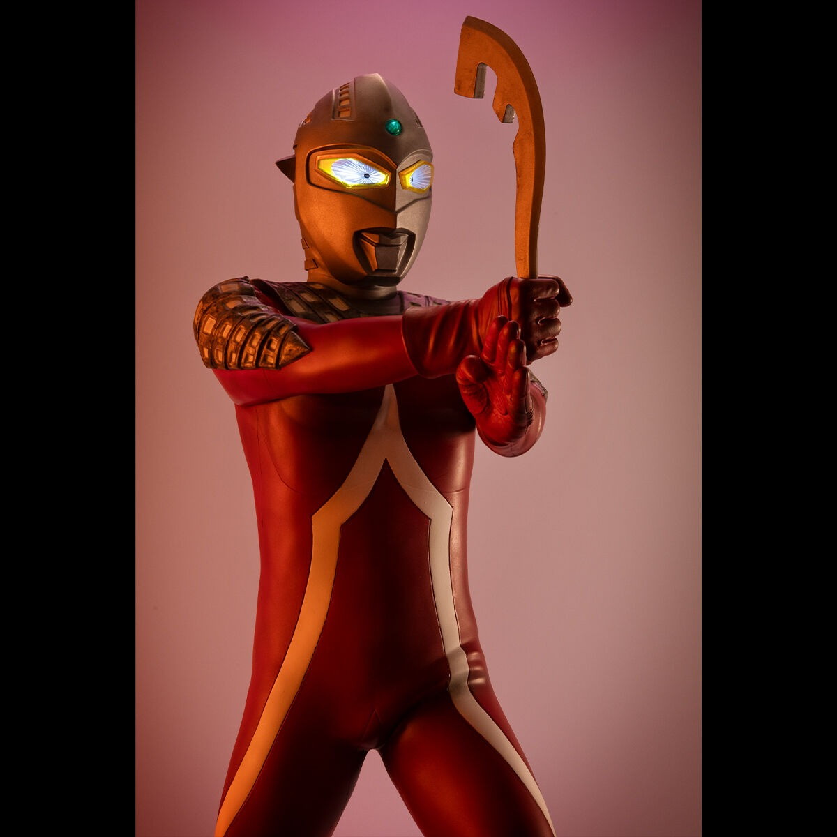 ウルトラセブン「Ultimate Article ウルトラセブン(バトルイメージカラーエディション)」のフィギュア画像