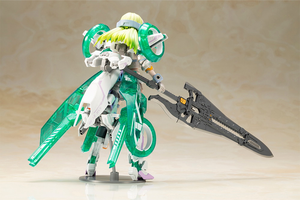 フレームアームズ・ガール「ウィルバーナイン ベリルアーマーカスタム」のフィギュア画像