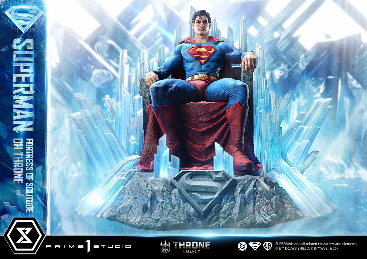 スーパーマン（コミック）「スローンレガシー スーパーマン フォートレス・オブ・ソリチュード オン スローン （Design by Gabriele Dell’Otto）」のフィギュア画像