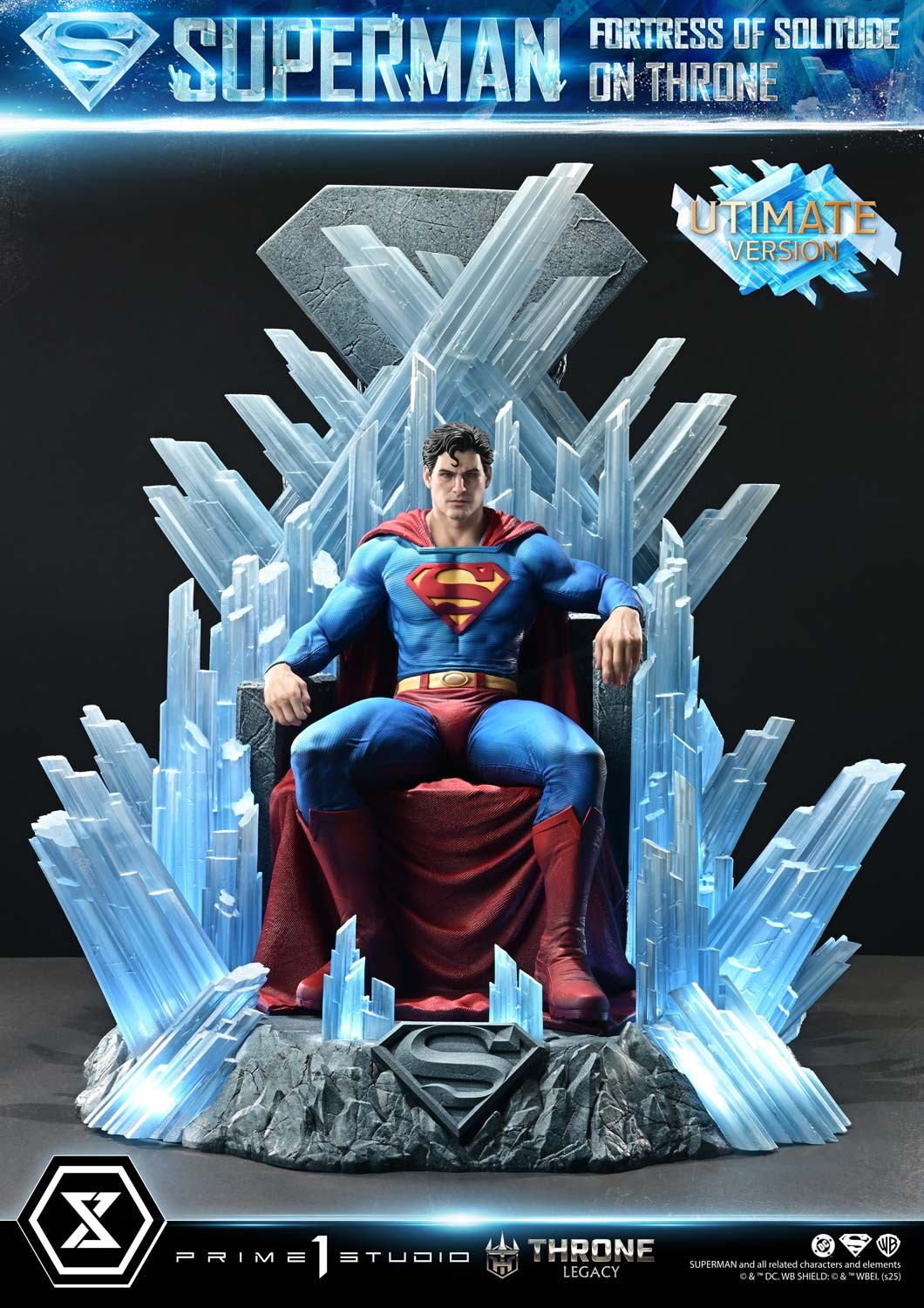 スーパーマン（コミック）「スローンレガシー スーパーマン フォートレス・オブ・ソリチュード オン スローン （Design by Gabriele Dell’Otto）」のフィギュア画像
